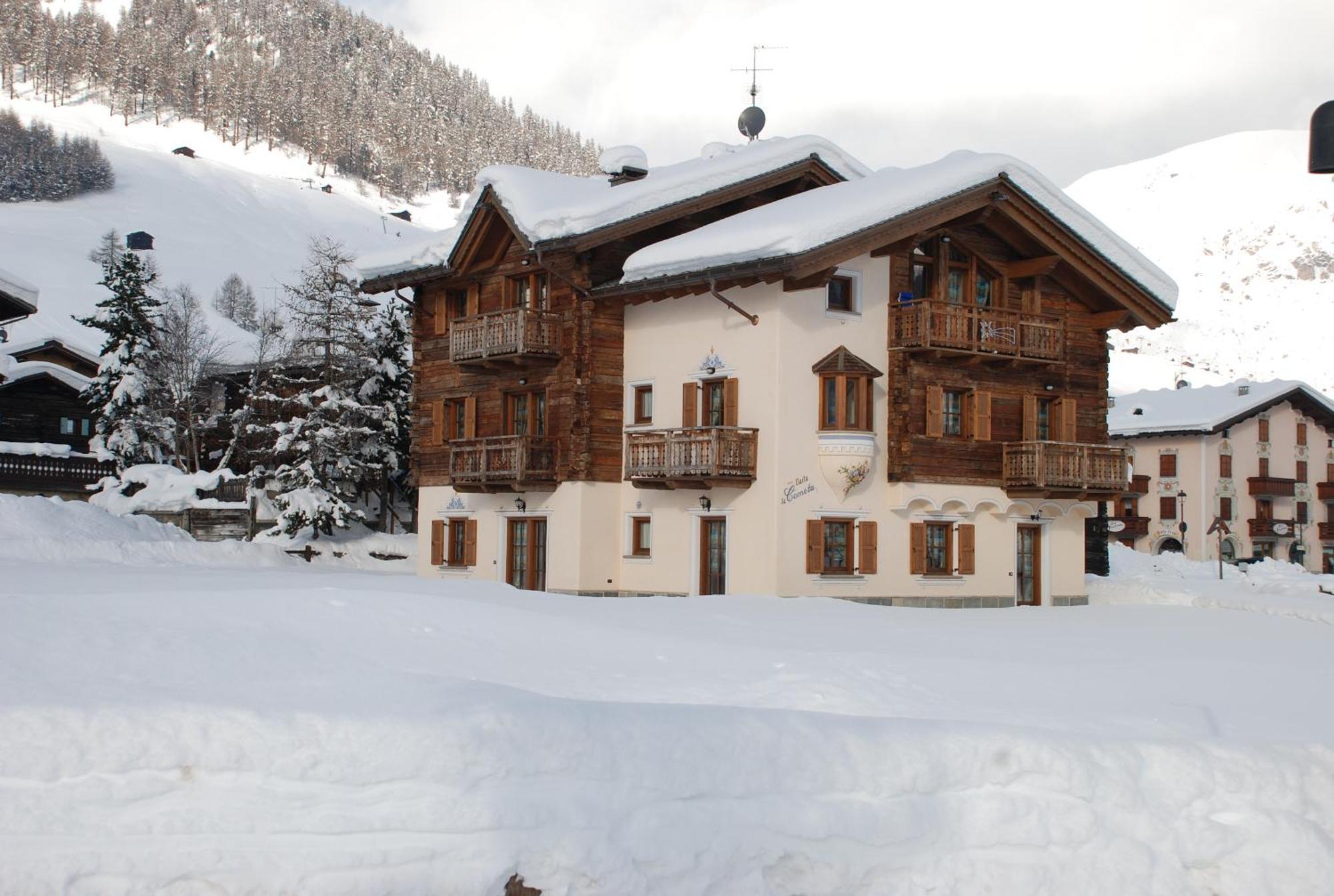 Baita La Cometa Livigno Exterior foto