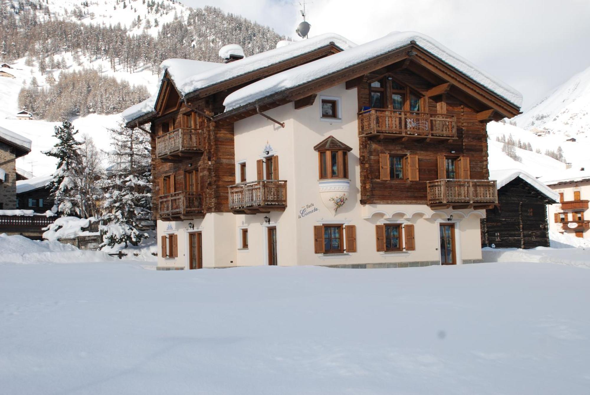 Baita La Cometa Livigno Exterior foto