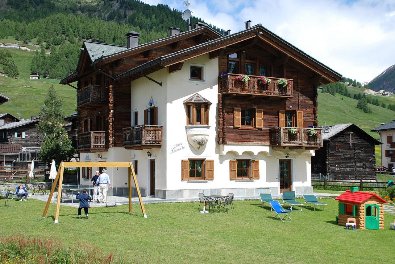 Baita La Cometa Livigno Exterior foto