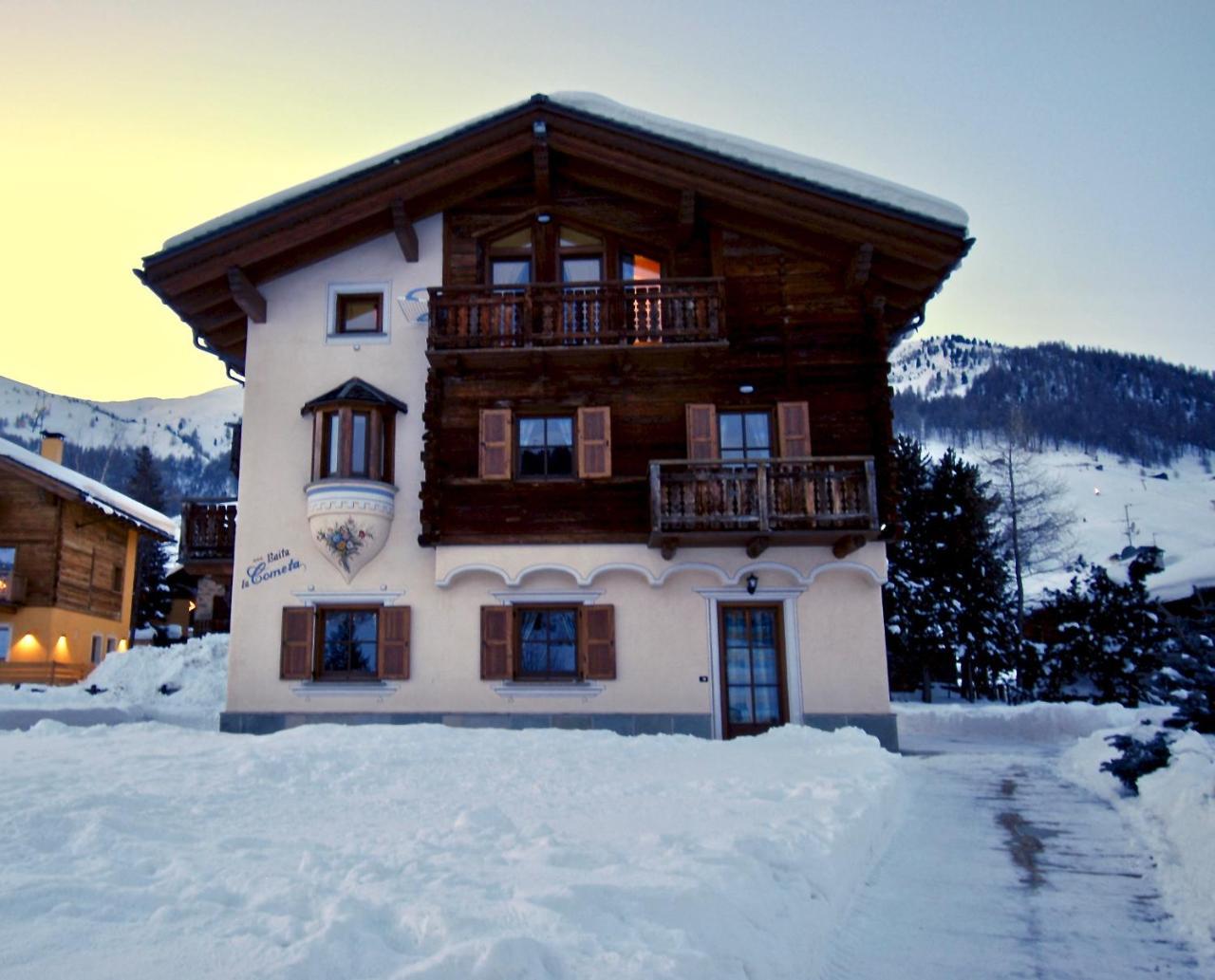 Baita La Cometa Livigno Exterior foto